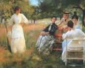 埃德蒙 查尔斯 塔贝尔 : In the Orchard